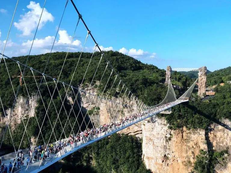 Zhangjiajie Grand Canyon Glass Bridge, China
