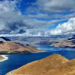 Yamdrok lake in Tibet