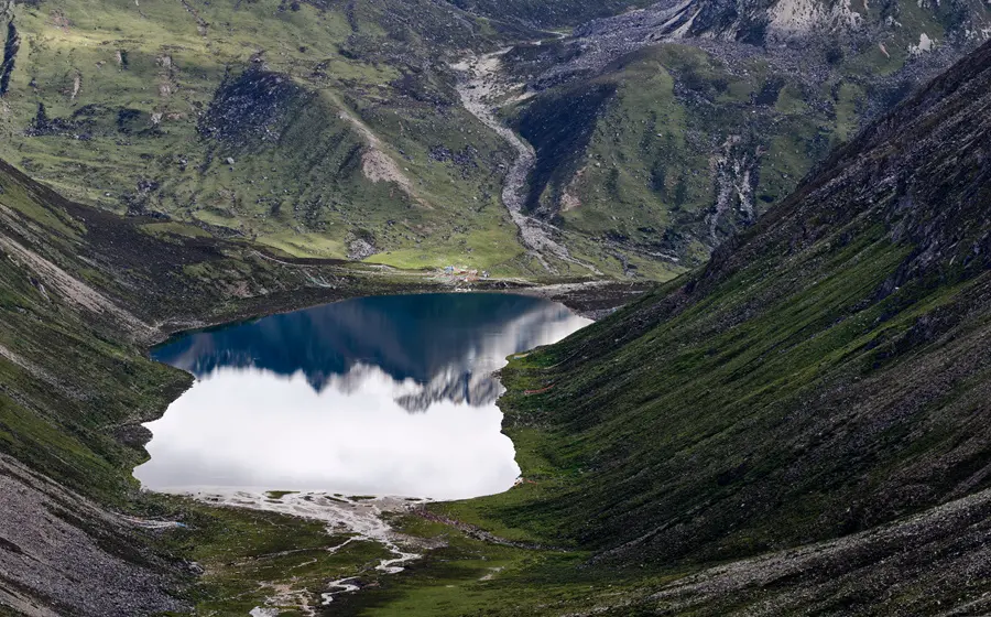 Holy Lake Lhamo La-tso