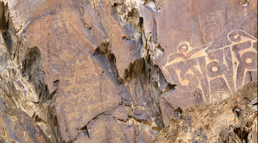 Rutok ancient petroglyphs
