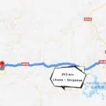 Lhasa Shigatse railway distance