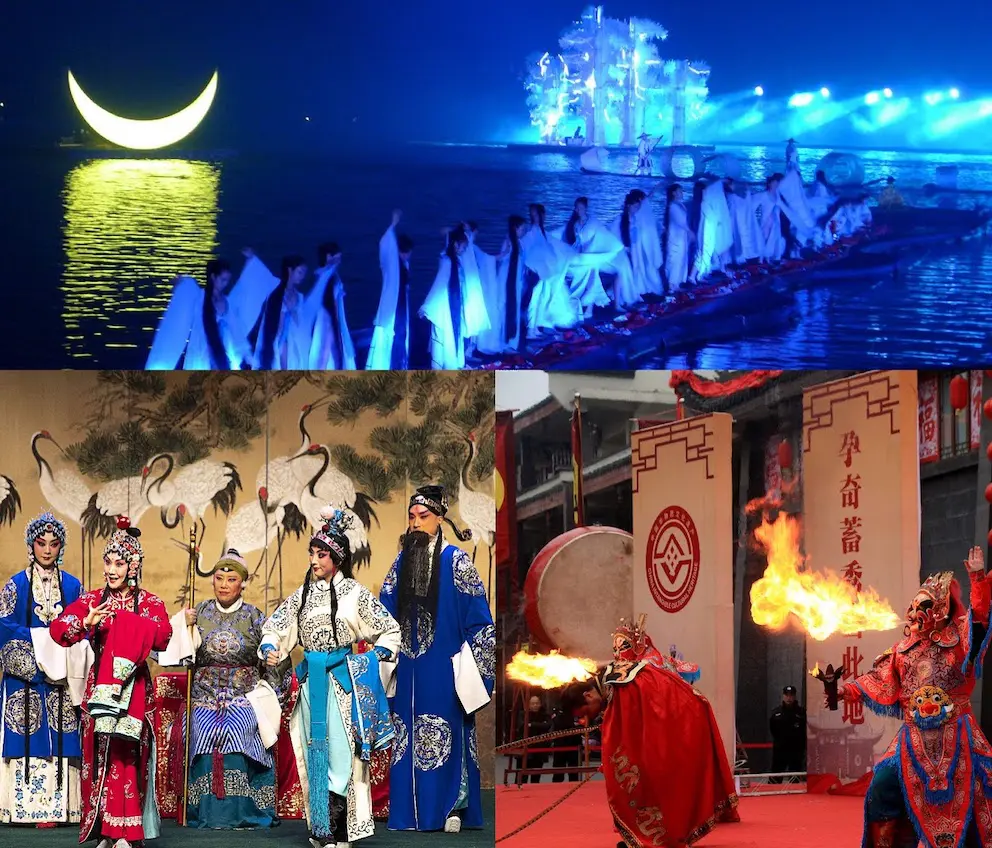 Impression Liu Sanjie Yangshuo, Peking Opera, Sichuan Opera