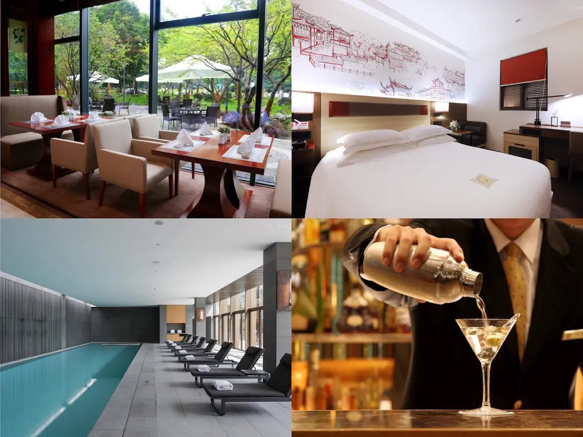 Amenities and features in hotels