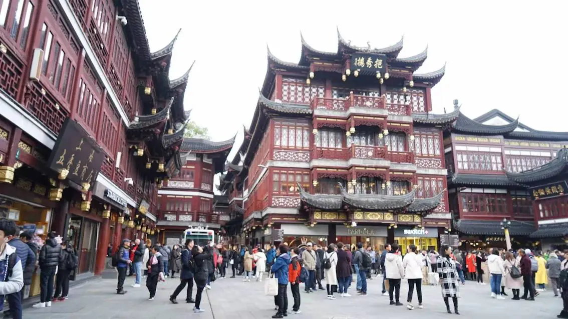 Shanghai City God temple