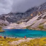 Beautiful Milk Lake in Daocheng Yading Nature Reserve