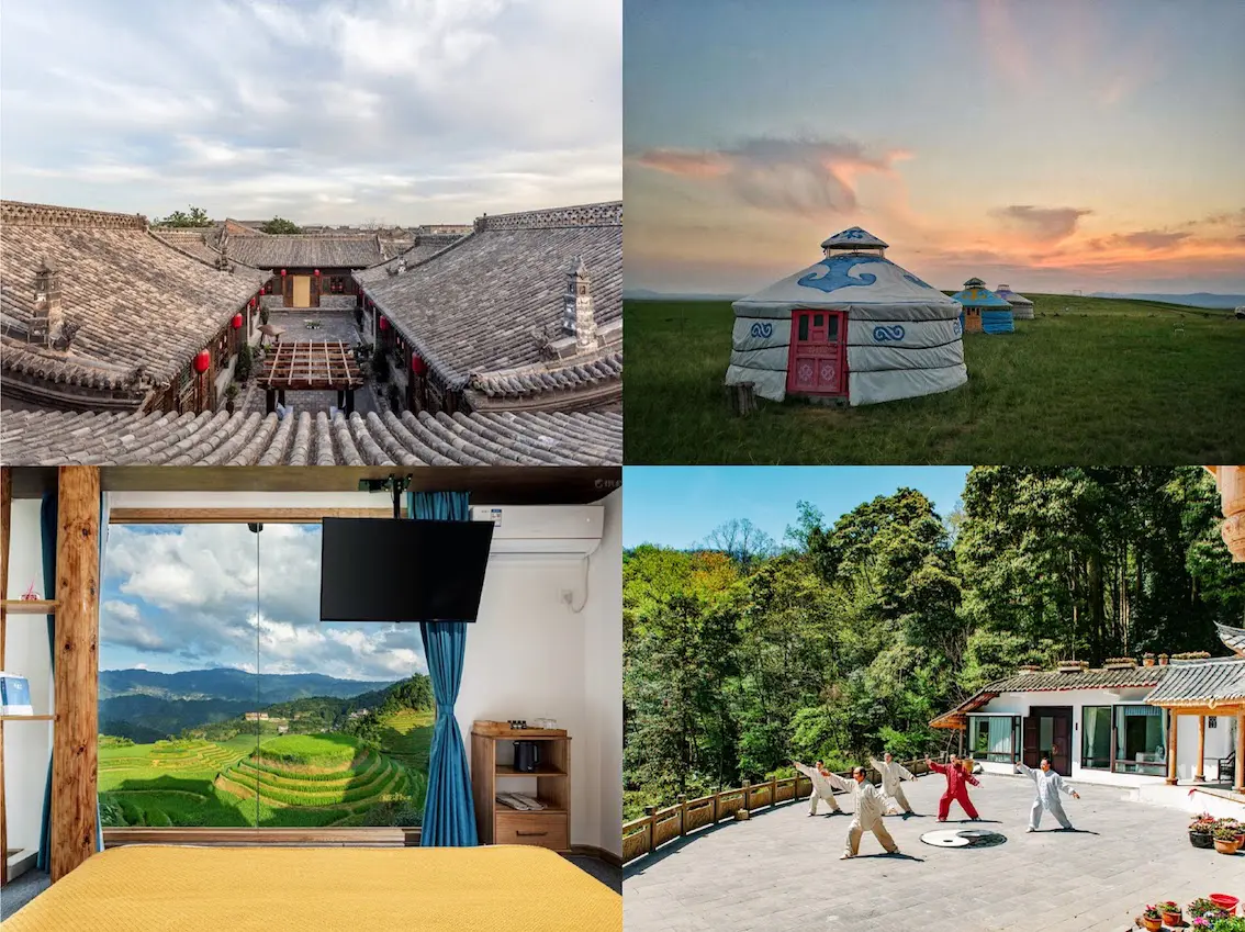 Special featured accommodations in China