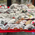 Paper fans at Fuli old town
