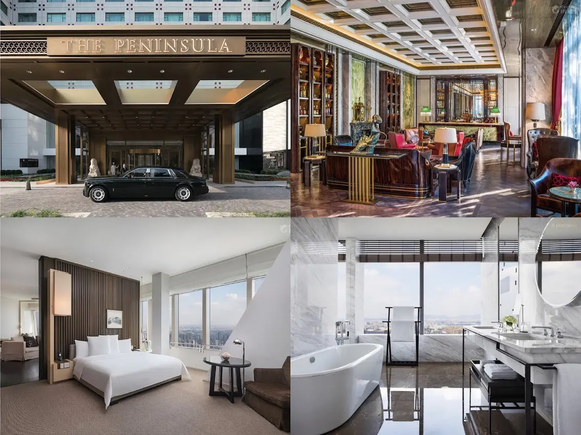 Luxury hotels in China
