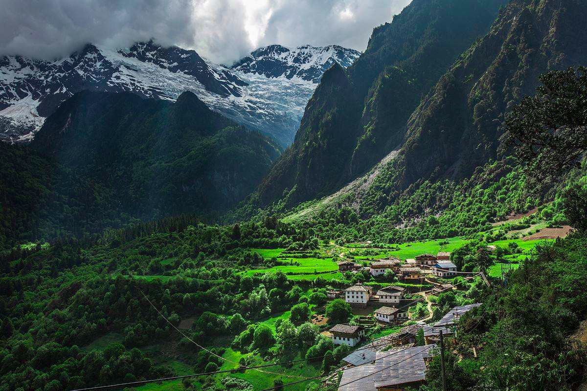 Yubeng village Deqen Yunnan