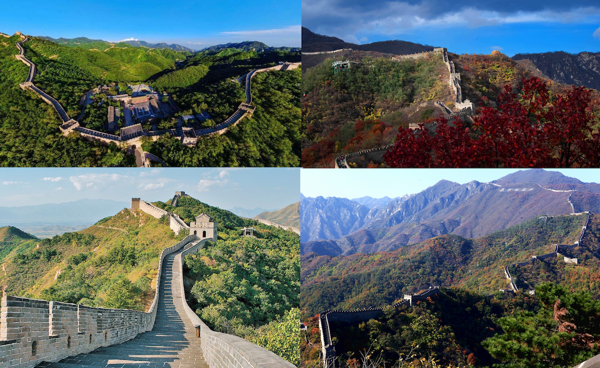 Great Walls Badaling and Mutianyu