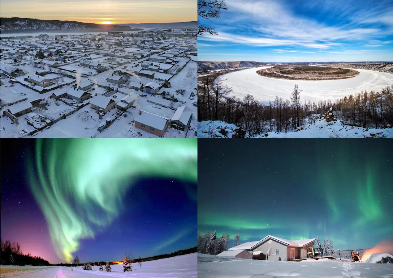 China Arctic village Mohe