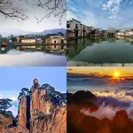 Huangshan sunrise and Hongcun village