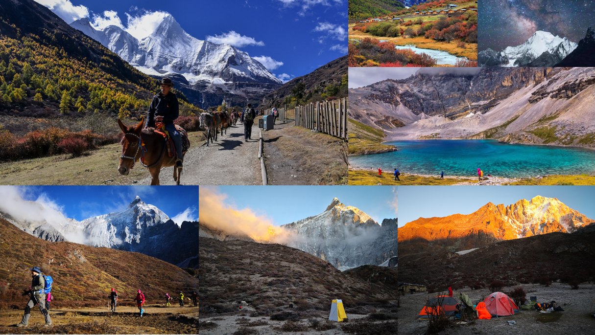 Daocheng Yading hiking