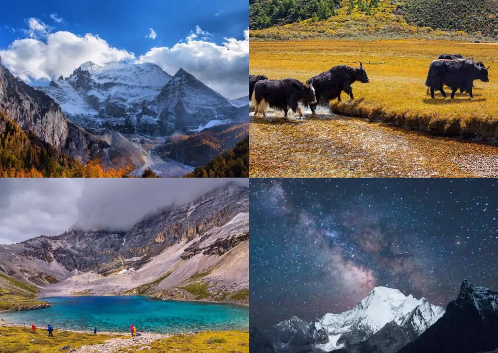 Daocheng Yading Nature Reserve, a great detour from Sichuan-Tibet highway southern route G318