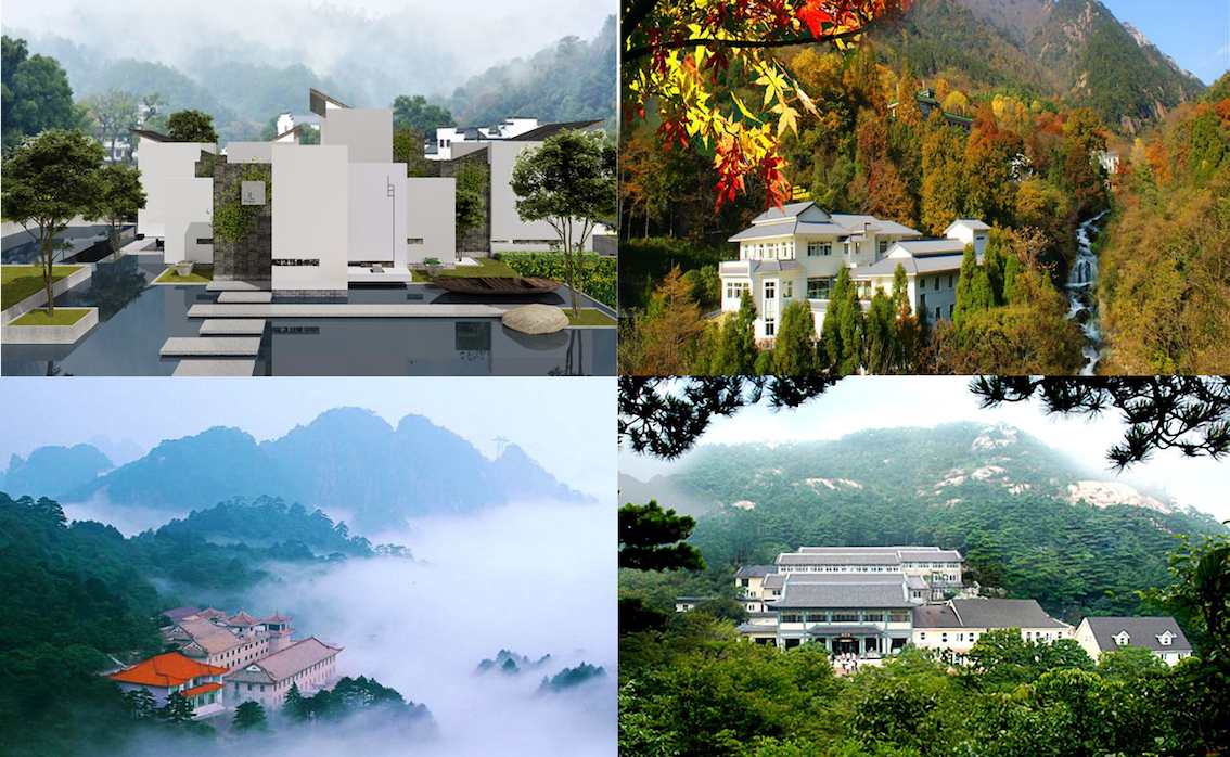 Hotels at Huangshan mountain