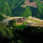 Jiabang Rice Terrace in summer