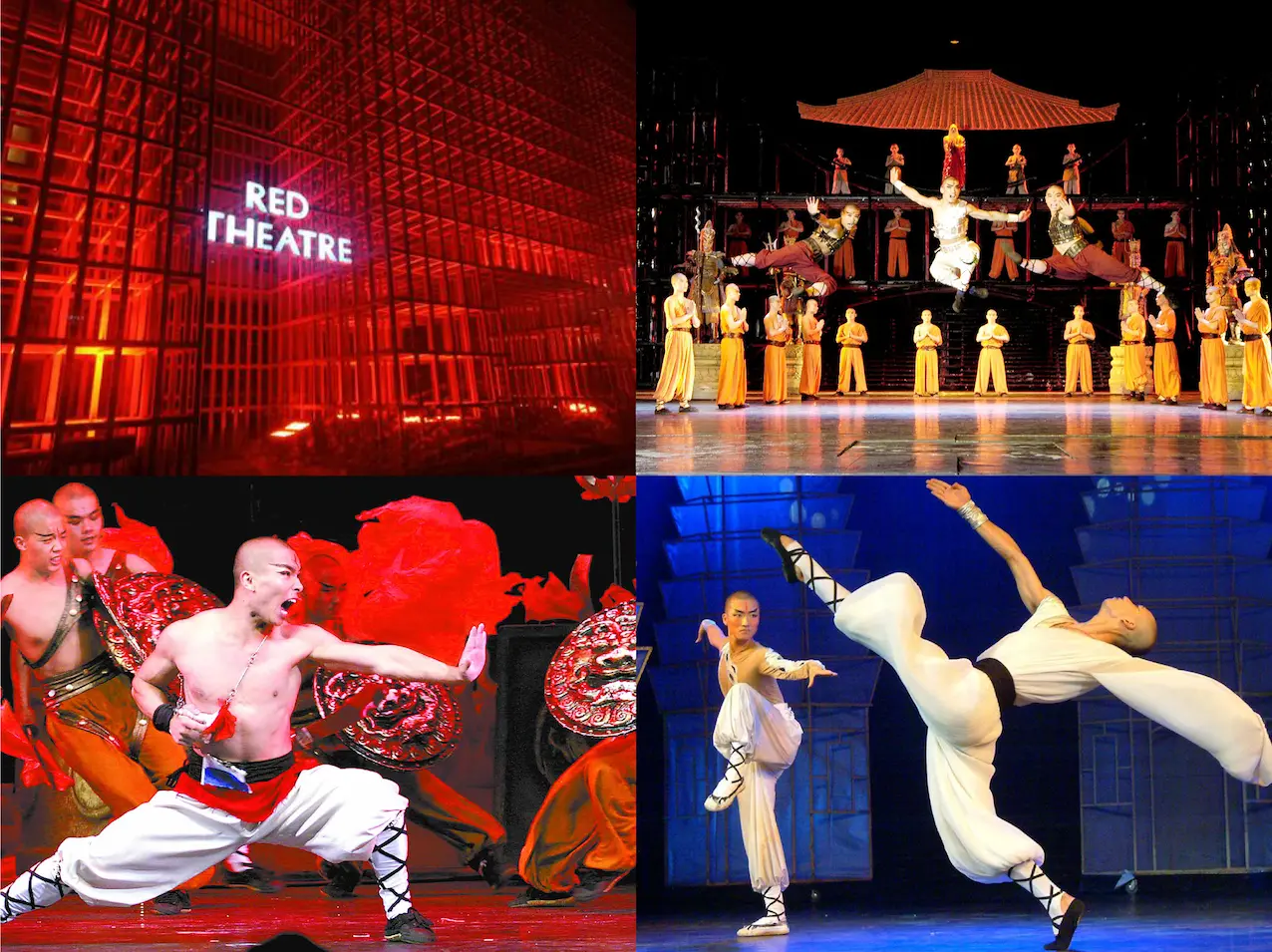 Shaolin Kungfu Show at Beijing Red Theater