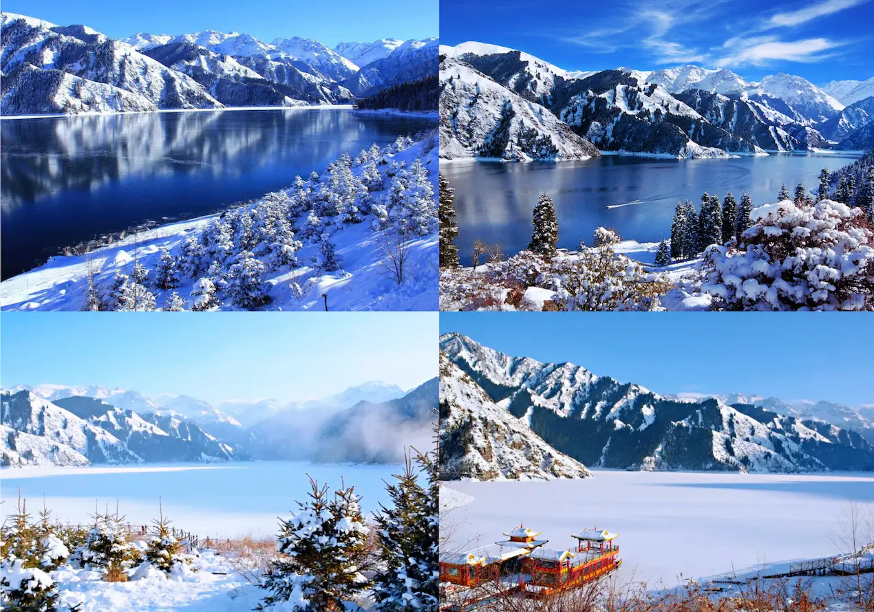 Tianshan Tianchi lake