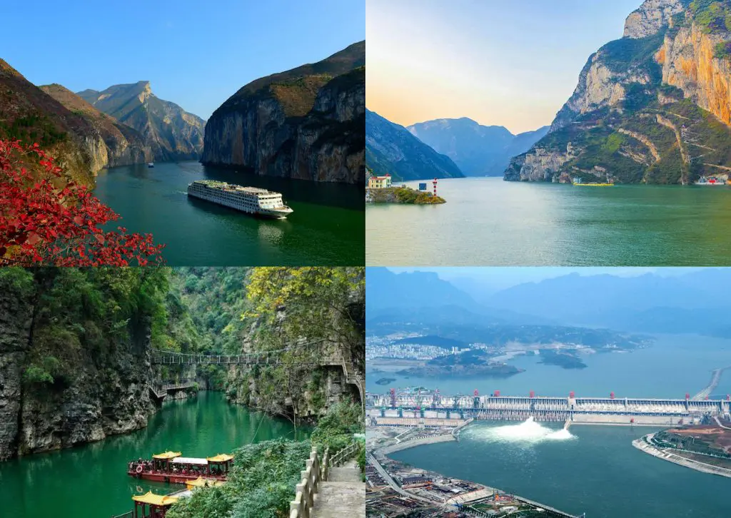 Cruise through the Three Gorges on the Yangtze River, one of China’s top scenic attractions