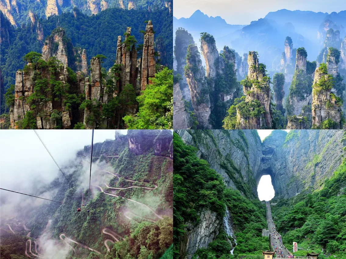 China top destination - Zhangjiajie National Park