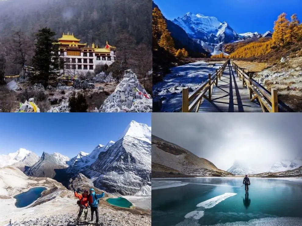 Trekking at Yading Park