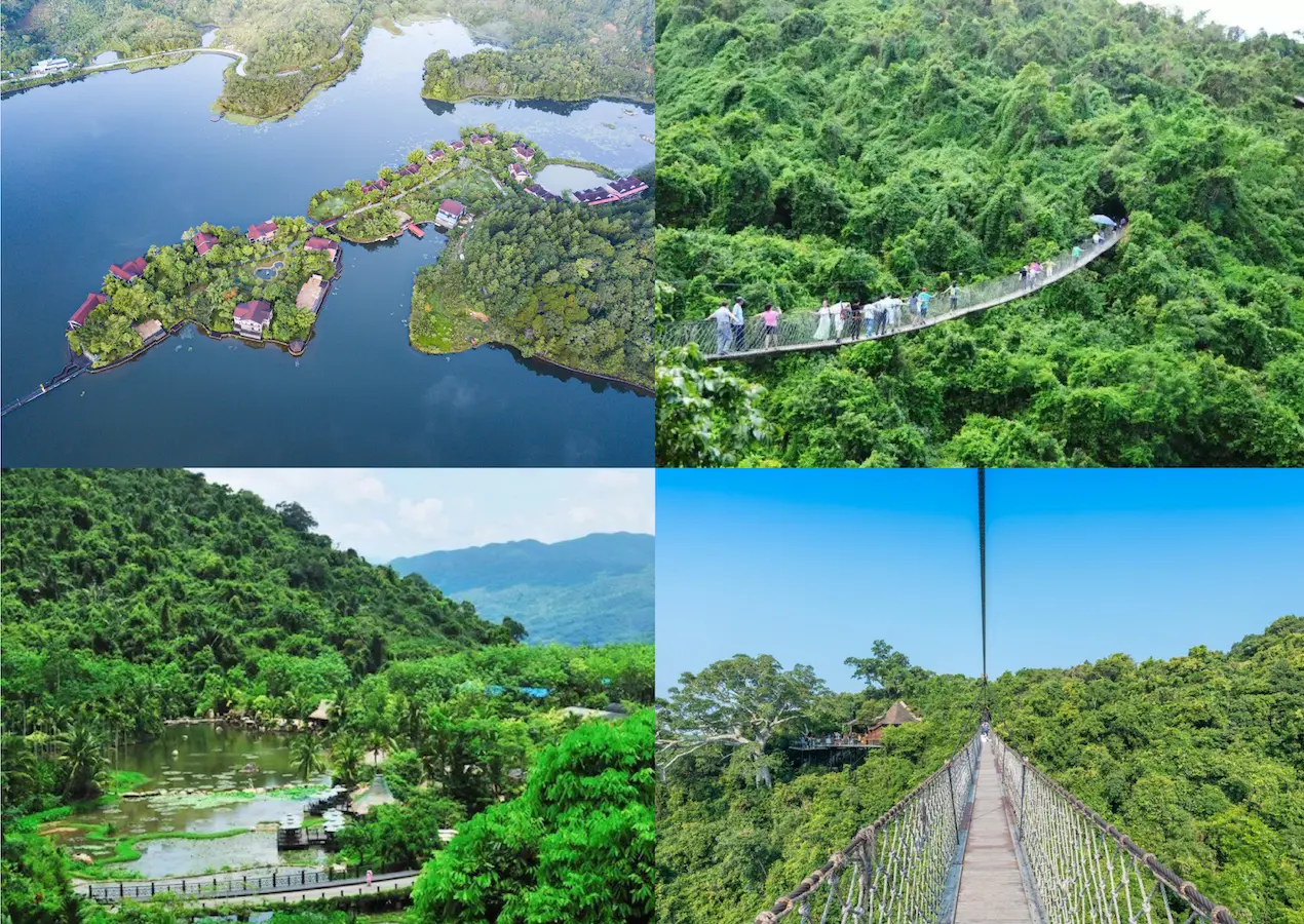 Hainan Tropical Rain Forest National Park with Hainan 30-Day Visa-Free Access 