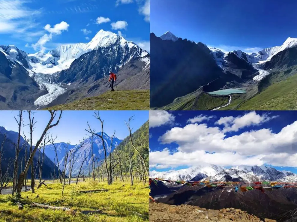 Trekking at Mount Minya Konka