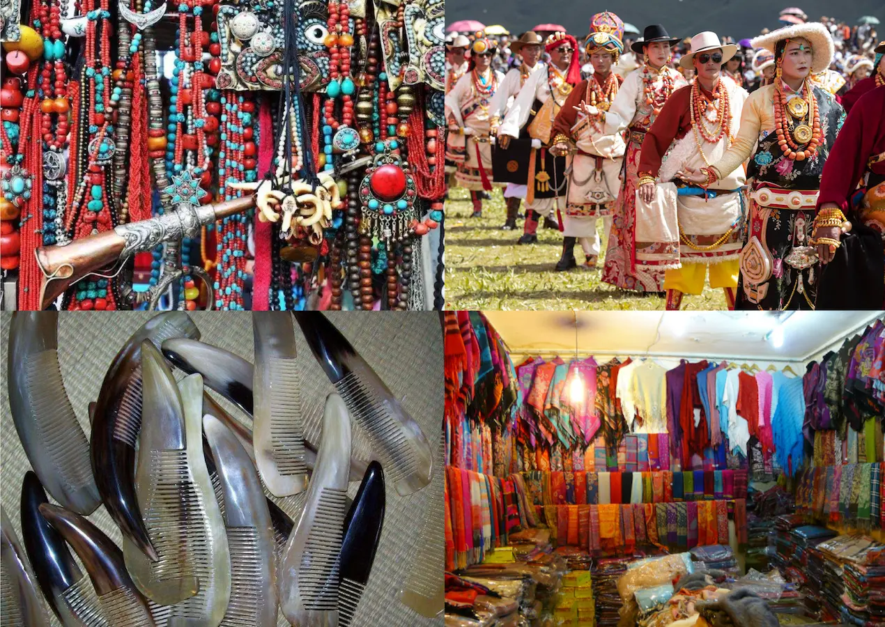 Jiuzhaigou souvenirs for shopping