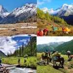 Mt Siguniang Changping and Haizi valley trekking