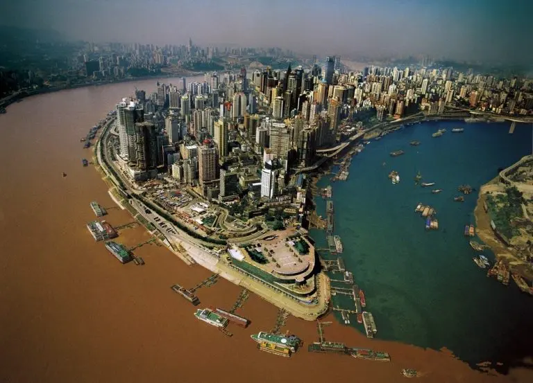 Yangtze River and Chongqing Skyline – Start of the Yangtze Cruise Tour