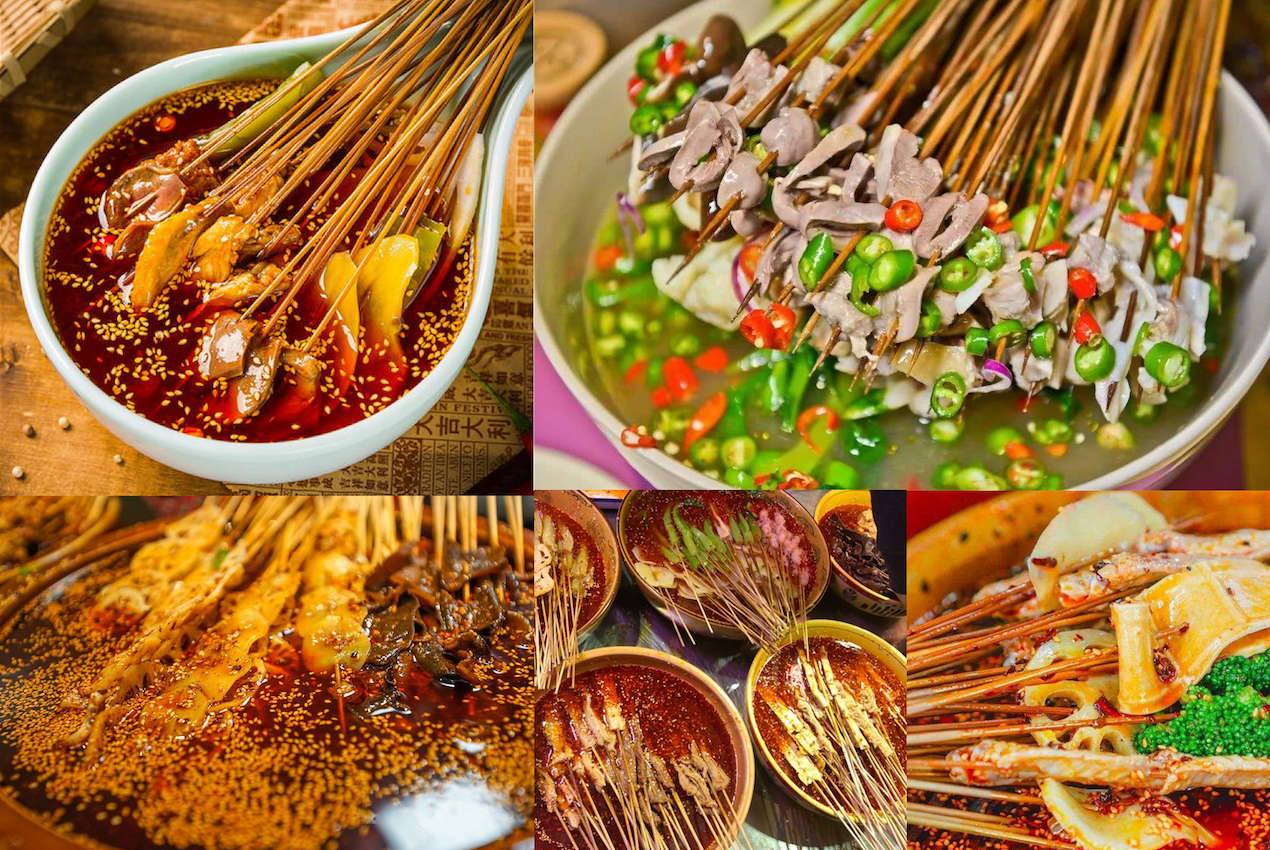 Sichuan snack food Bo Bo Chicken