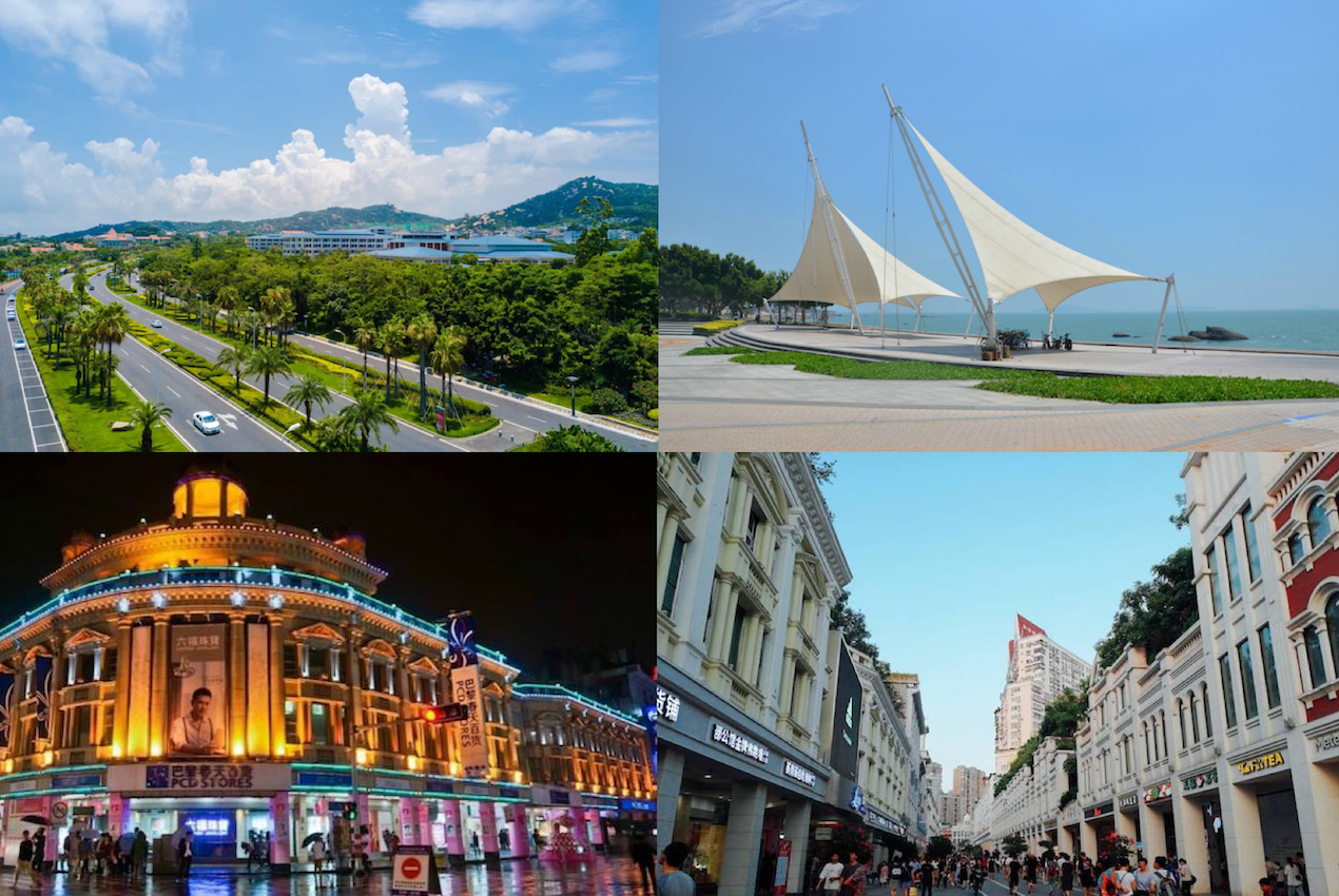 Huandao road and Zhongshan road