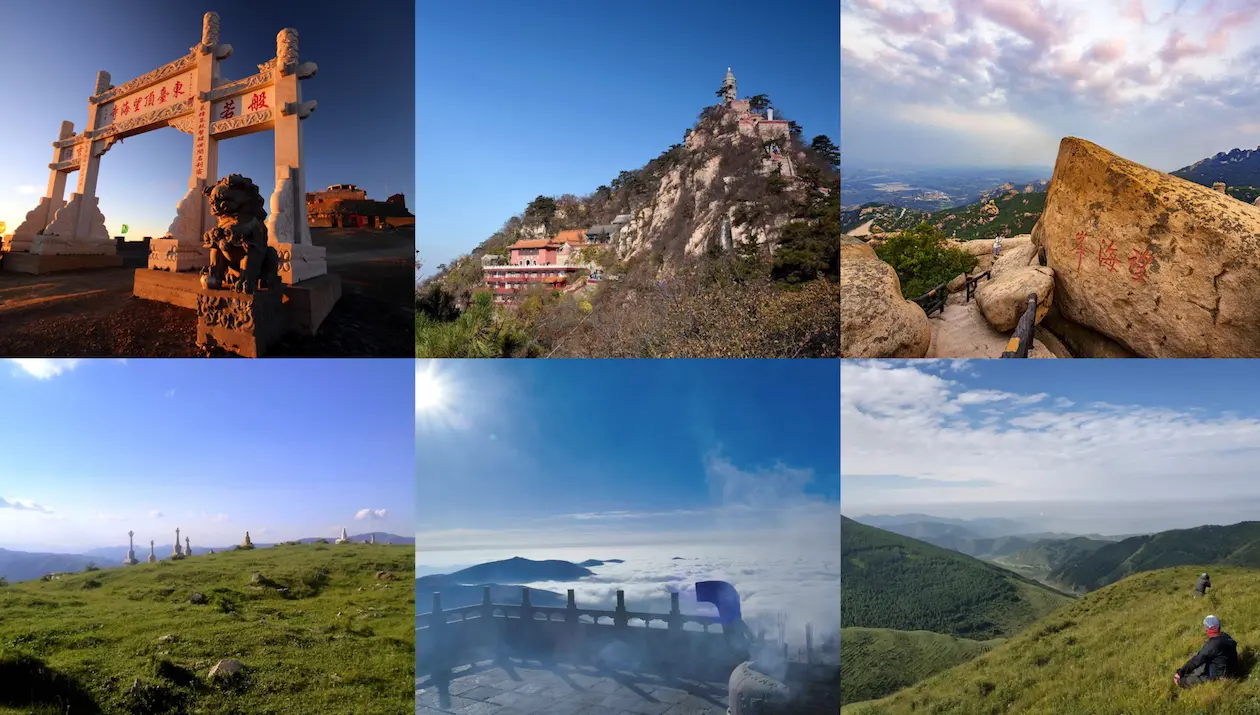 Natural landscape at Mount Wutai