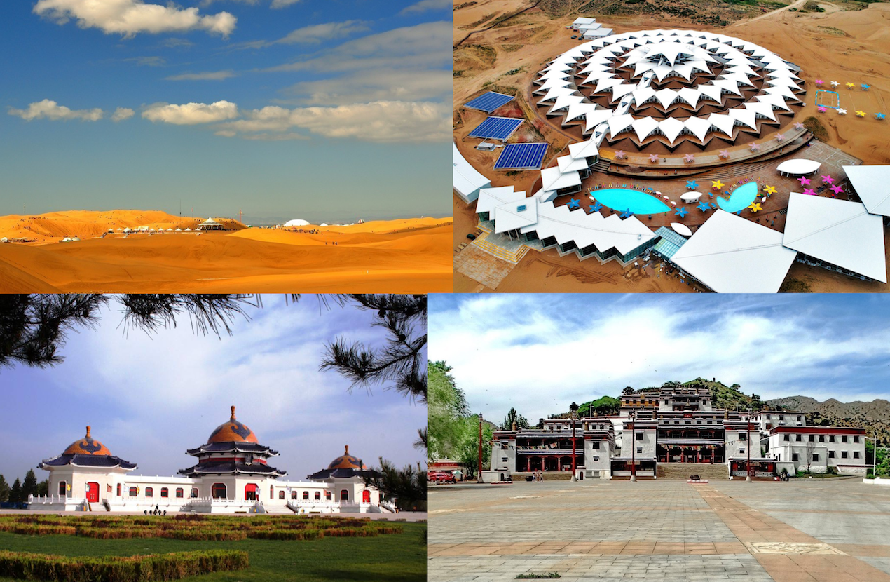 Resonant Sand Bay, Mausoleum of Genghis Khan, Wudangzhao Monastery
