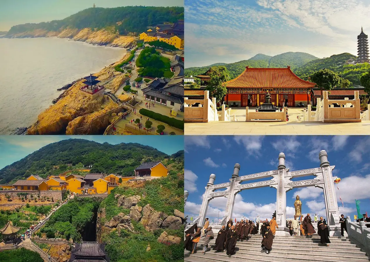 Sacred Buddhist mountain Putuo