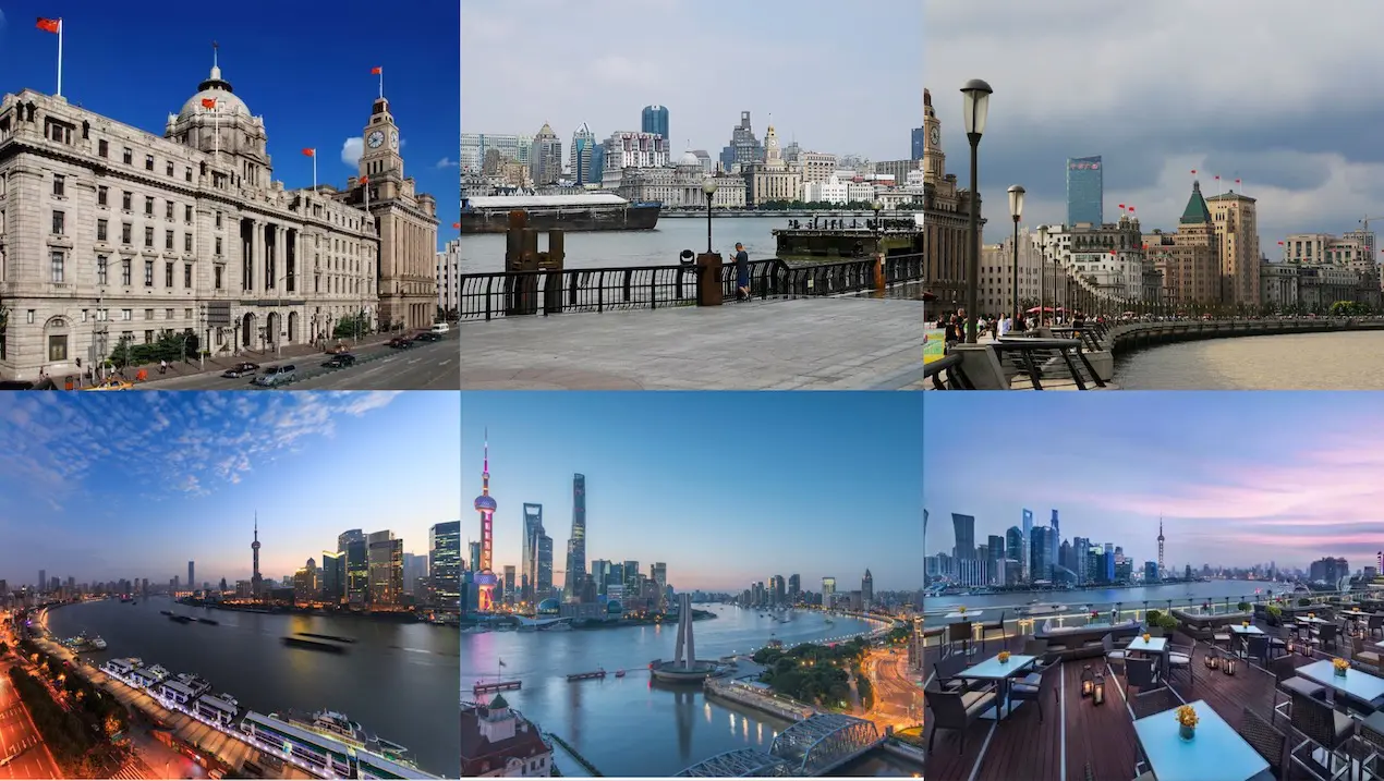 Buildings at the Bund Shanghai