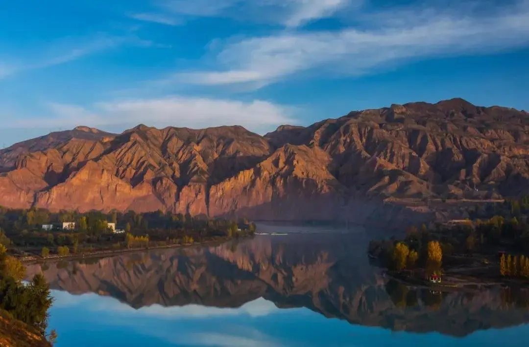 Landscape along the way from Xining to Tongren