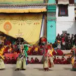 Powerful Cham dance at Lower Wutun village
