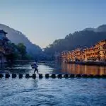 Leaping Rock Bridge, Fenghuang Ancient Town
