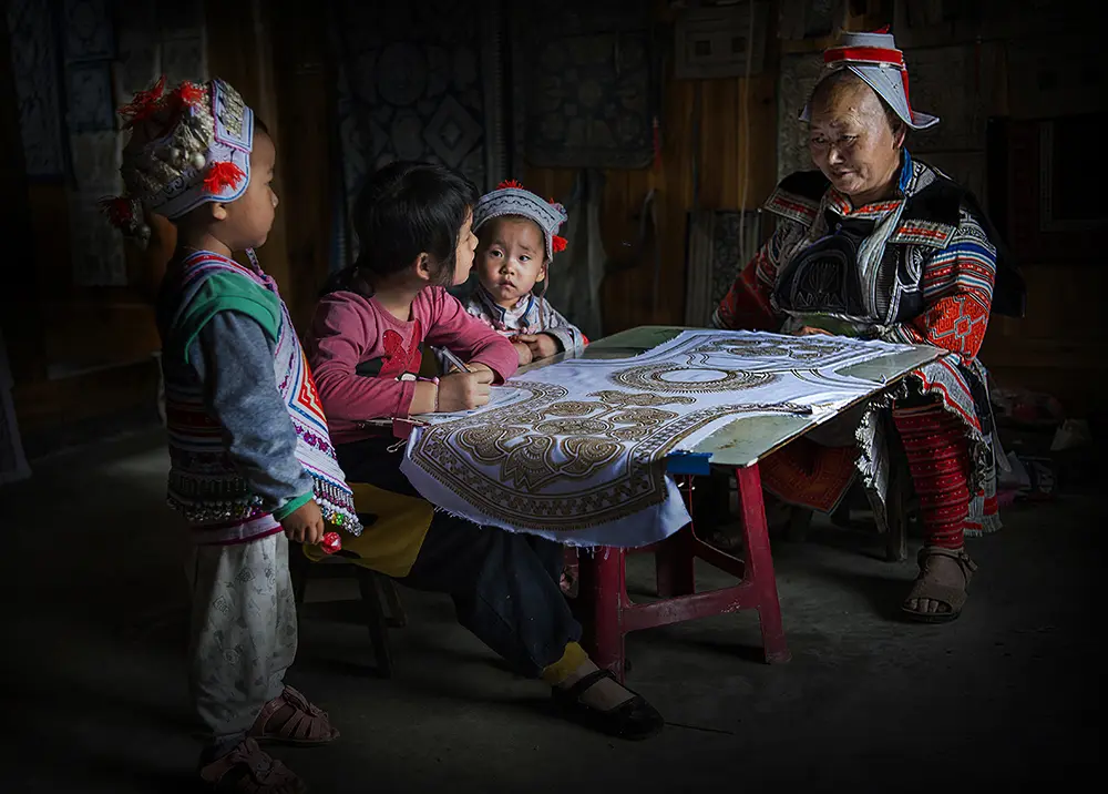 Batik at Matang village Guizhou