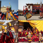 Cham dance at Gomar monastery