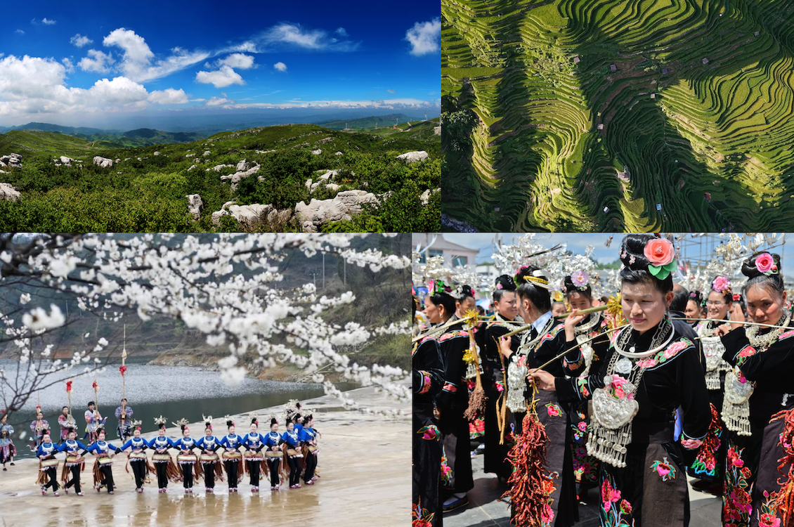 Guizhou topography and ethnic groups