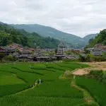 Zhaoxing Dong village summer