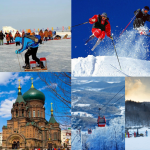 Harbin attractions: Stalin park, Yabuli ski resort, St. Sophia cathedral