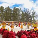 Cham dance at Langmusi Kirti monastery