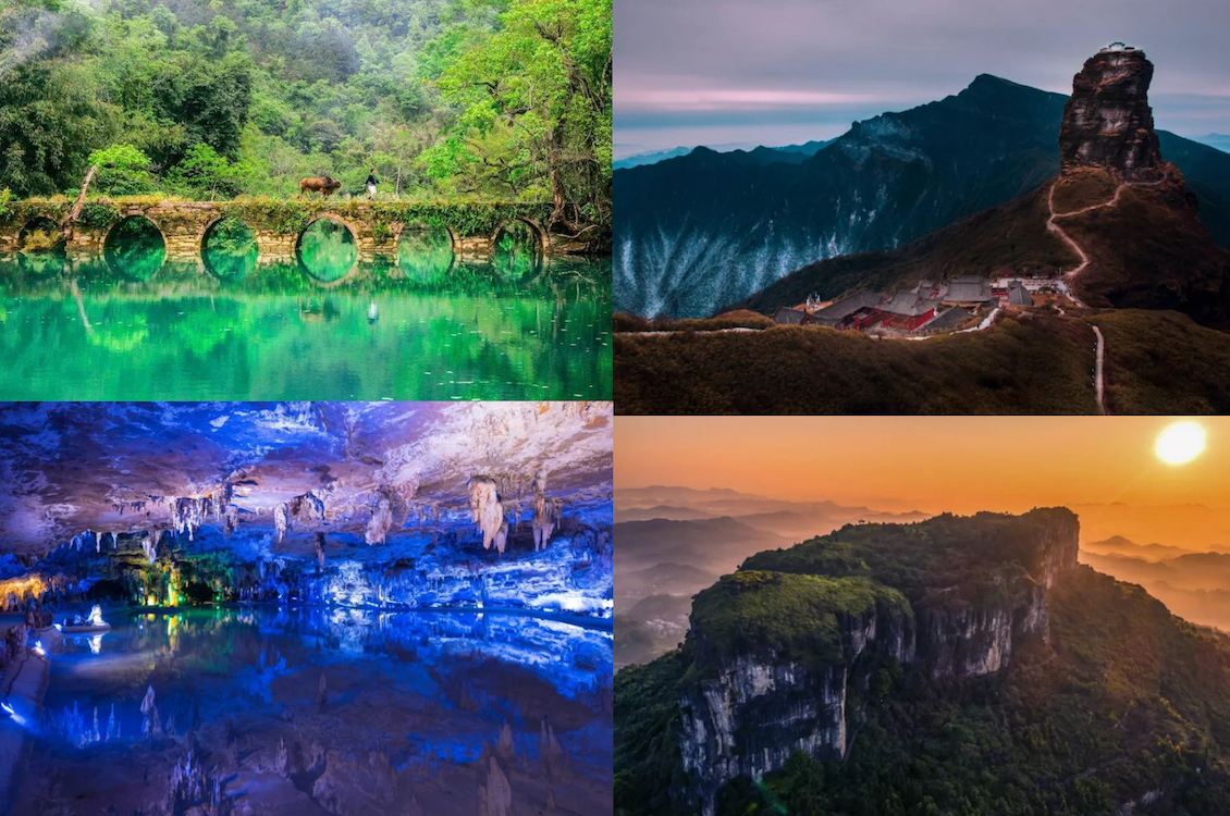 Libo, Zhijin cave, Mount Fanjing