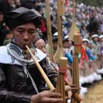 Lusheng playing and dancing