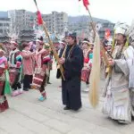 Lusheng playing and dancing