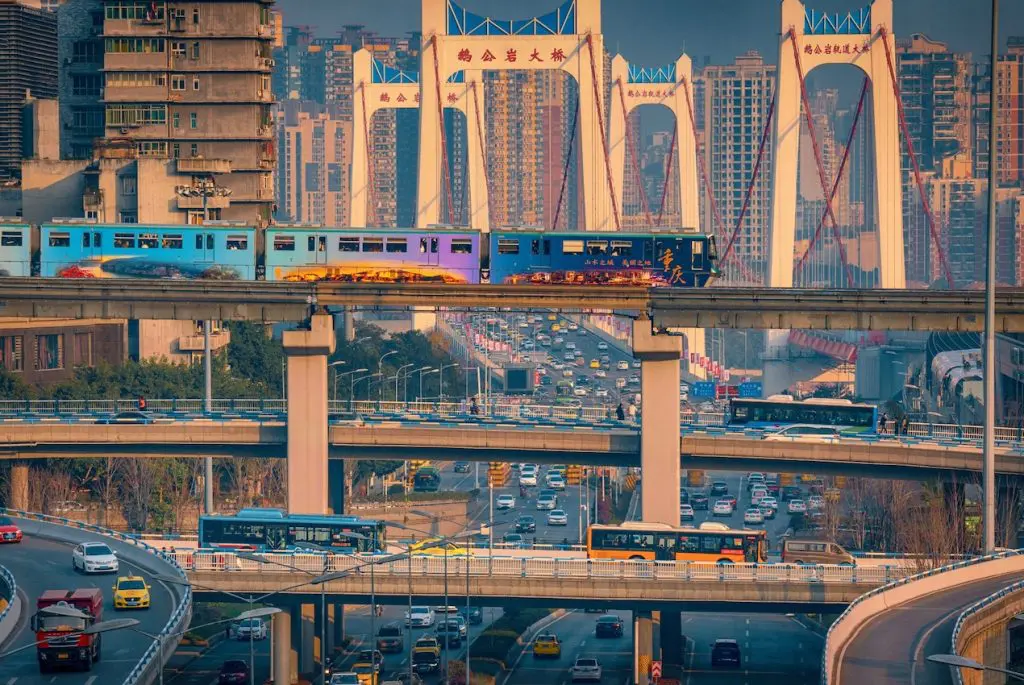 Magical 3D city Chongqing