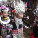 Kids at Lusheng festival